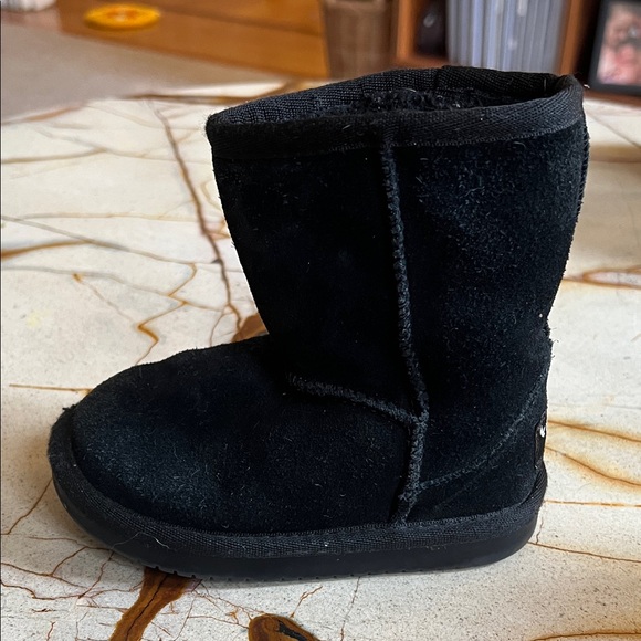 🖤 Koolaburra by UGG Black Suede Mid-Calf Boots – Toddler Size 7 🖤 - Picture 8 of 10